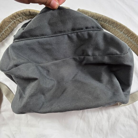 Vintage Gamma Phi Beta American Apparel Black Backpack School College Casual - Picture 4 of 12